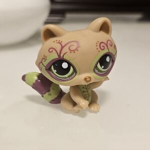 LPS 1354 Postcard Raccoon